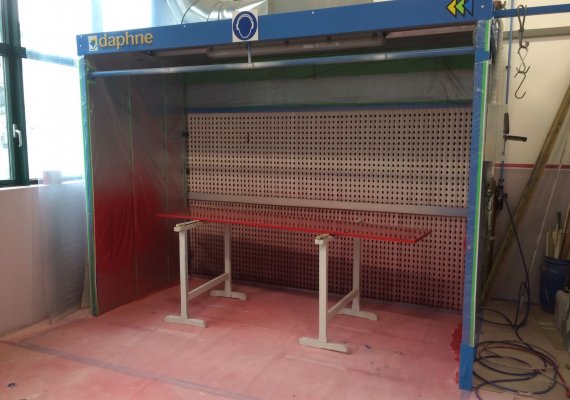 cabina di verniciatura